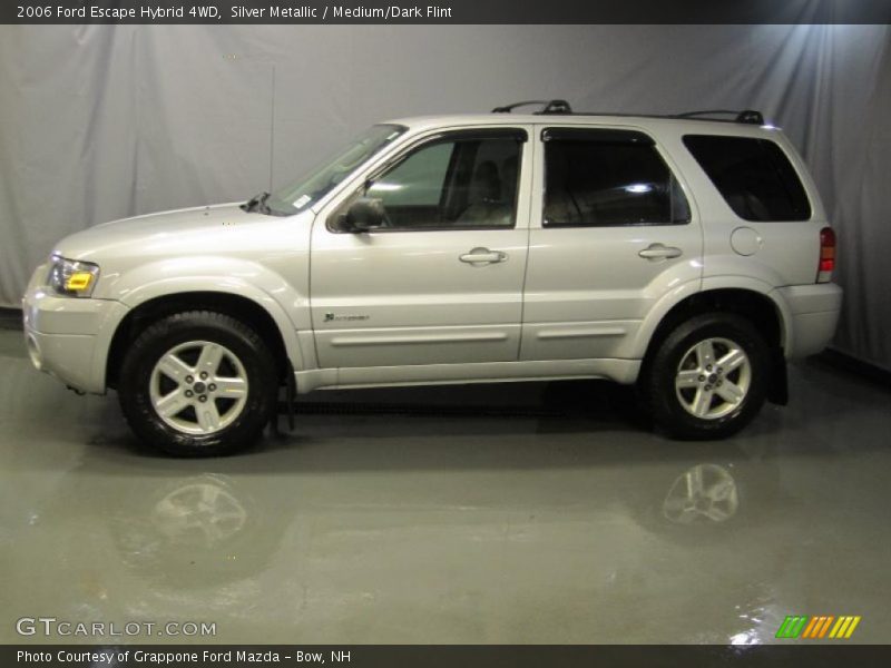 Silver Metallic / Medium/Dark Flint 2006 Ford Escape Hybrid 4WD