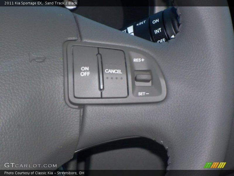 Controls of 2011 Sportage EX