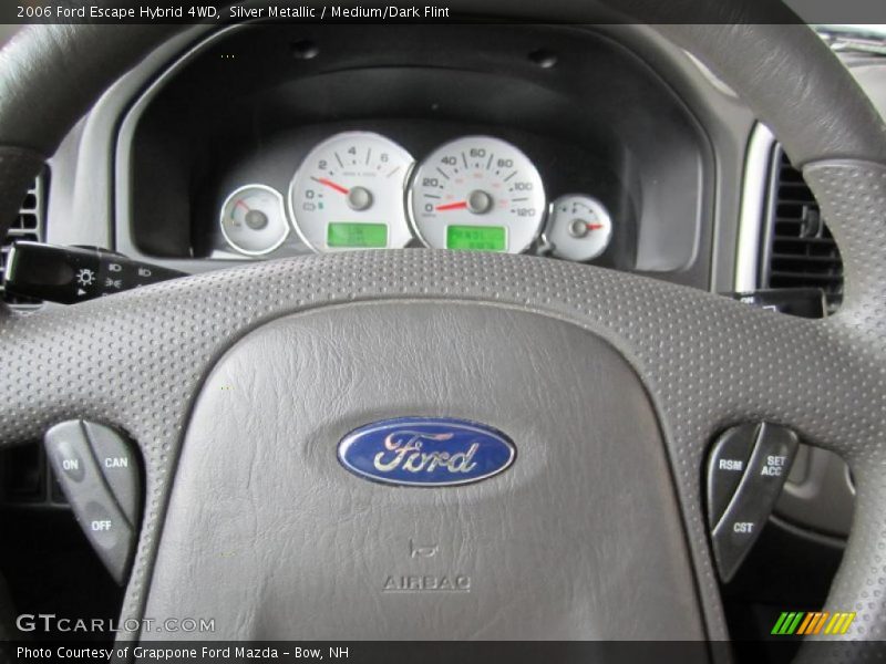 Silver Metallic / Medium/Dark Flint 2006 Ford Escape Hybrid 4WD
