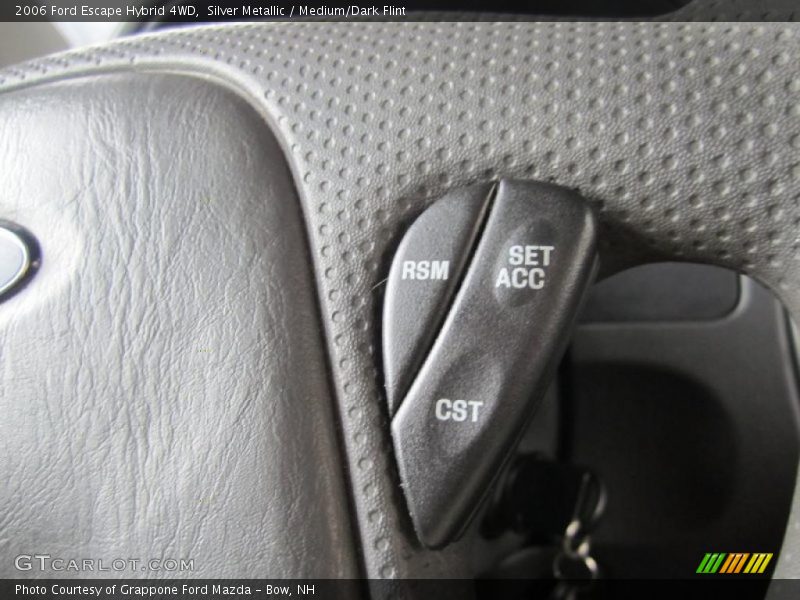 Controls of 2006 Escape Hybrid 4WD