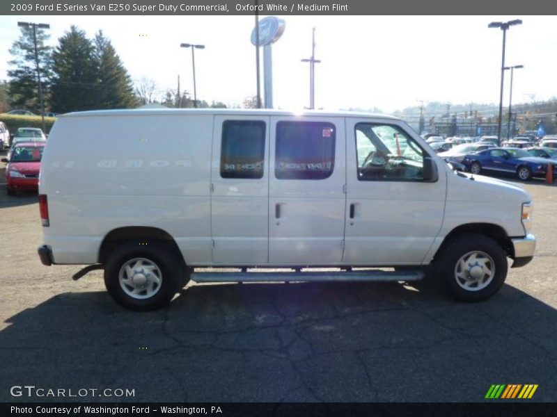 Oxford White / Medium Flint 2009 Ford E Series Van E250 Super Duty Commercial