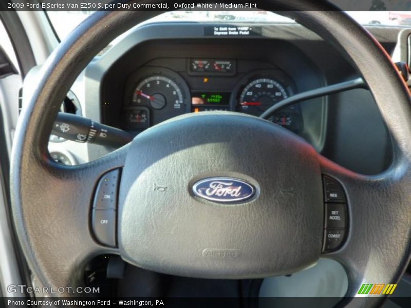 Oxford White / Medium Flint 2009 Ford E Series Van E250 Super Duty Commercial