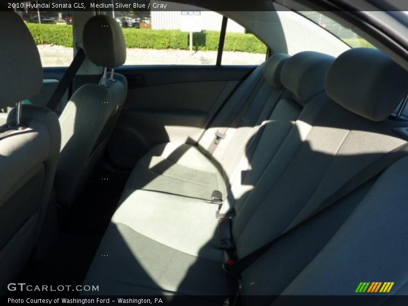 Medium Silver Blue / Gray 2010 Hyundai Sonata GLS