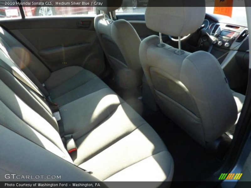 Medium Silver Blue / Gray 2010 Hyundai Sonata GLS