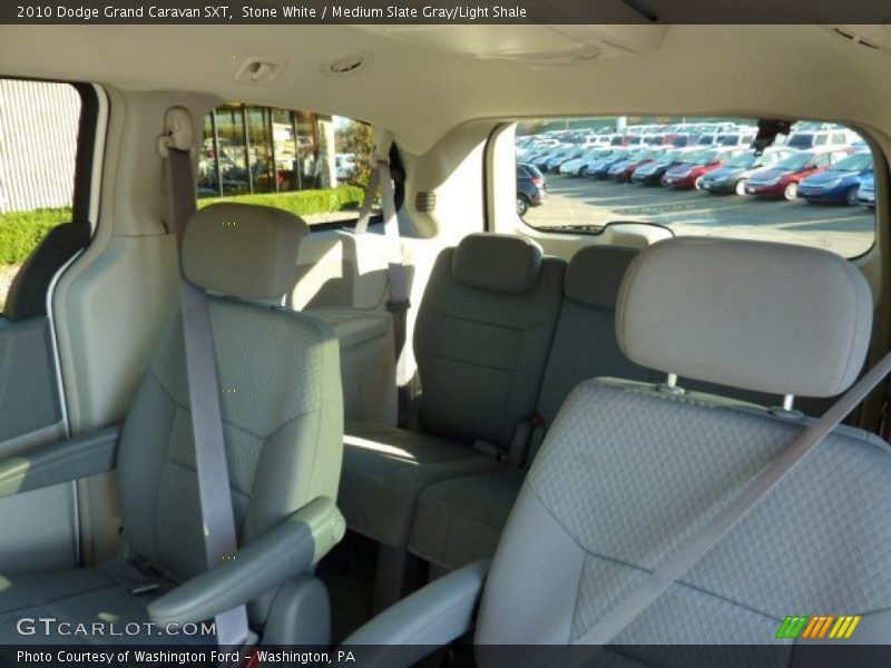 Stone White / Medium Slate Gray/Light Shale 2010 Dodge Grand Caravan SXT