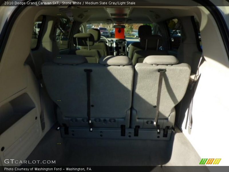 Stone White / Medium Slate Gray/Light Shale 2010 Dodge Grand Caravan SXT