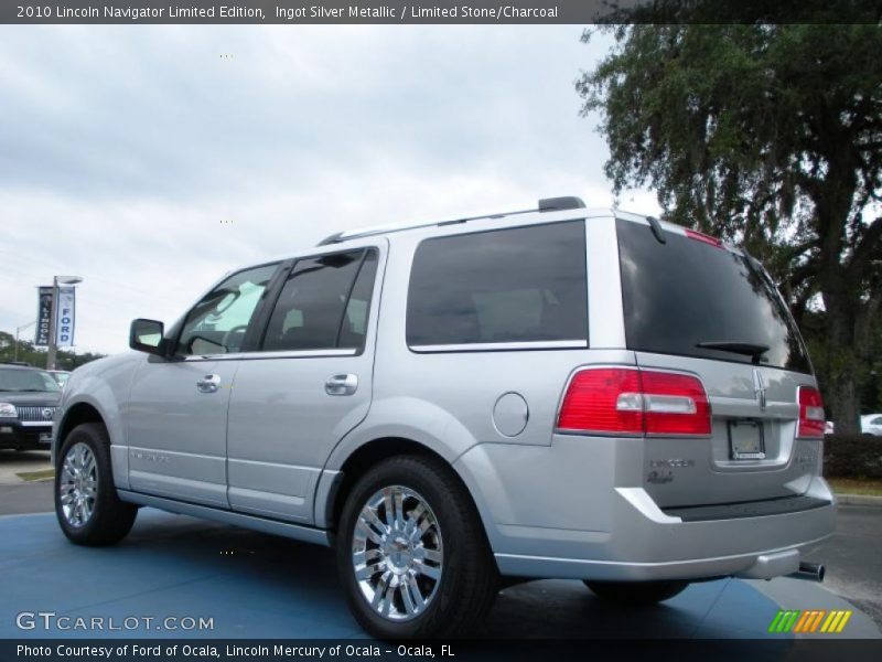 Ingot Silver Metallic / Limited Stone/Charcoal 2010 Lincoln Navigator Limited Edition