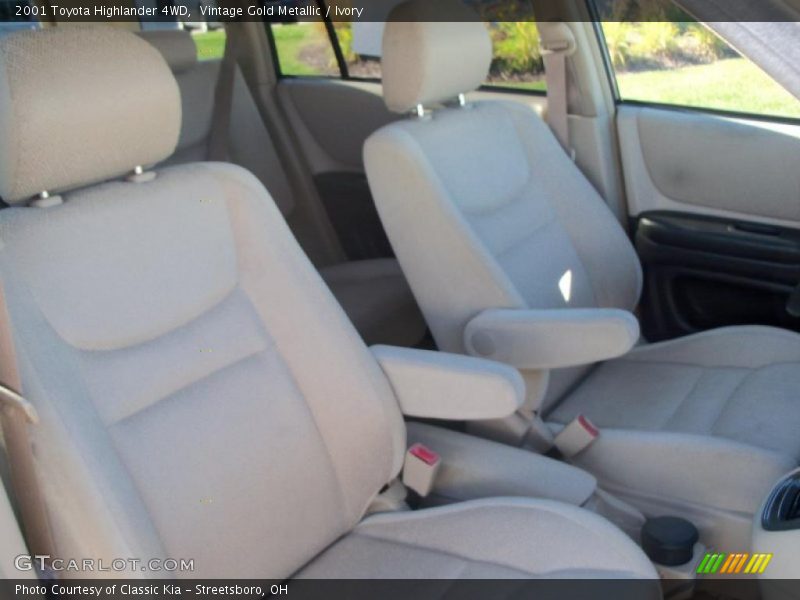 Vintage Gold Metallic / Ivory 2001 Toyota Highlander 4WD