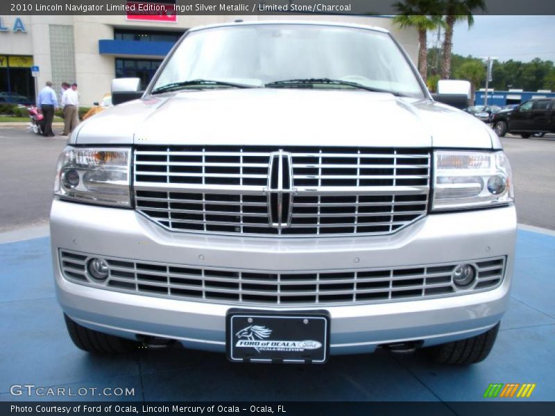 Ingot Silver Metallic / Limited Stone/Charcoal 2010 Lincoln Navigator Limited Edition
