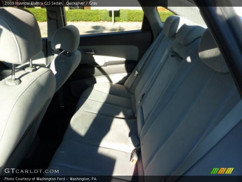 Quicksilver / Gray 2009 Hyundai Elantra GLS Sedan