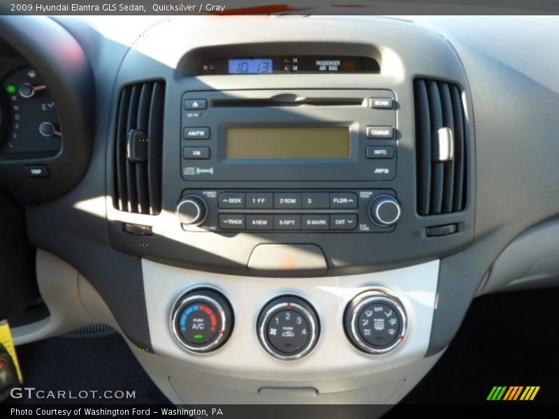 Quicksilver / Gray 2009 Hyundai Elantra GLS Sedan