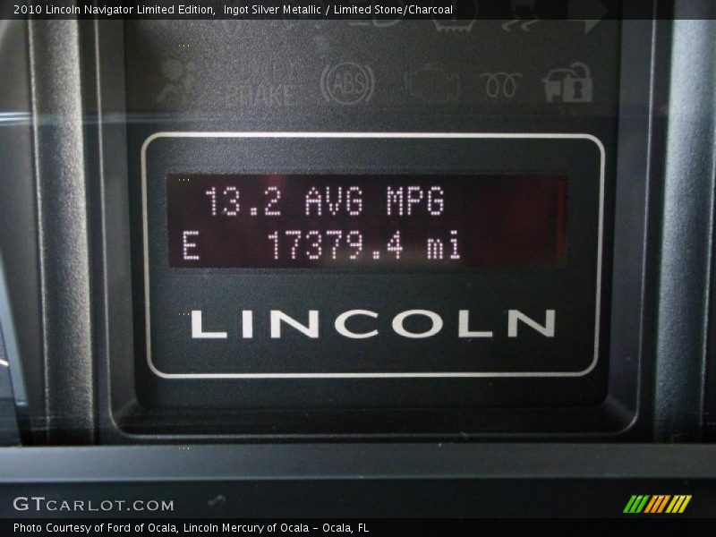 Ingot Silver Metallic / Limited Stone/Charcoal 2010 Lincoln Navigator Limited Edition