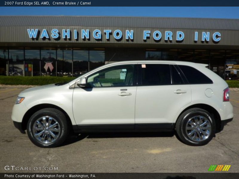 Creme Brulee / Camel 2007 Ford Edge SEL AWD