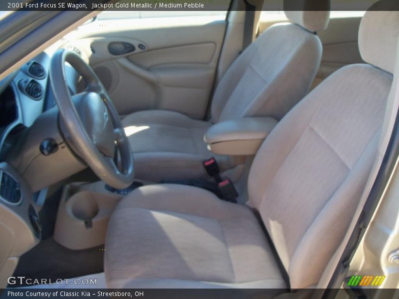 Jackpot Gold Metallic / Medium Pebble 2001 Ford Focus SE Wagon