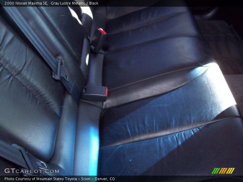 Gray Lustre Metallic / Black 2000 Nissan Maxima SE