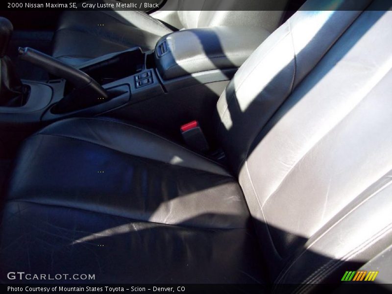 Gray Lustre Metallic / Black 2000 Nissan Maxima SE