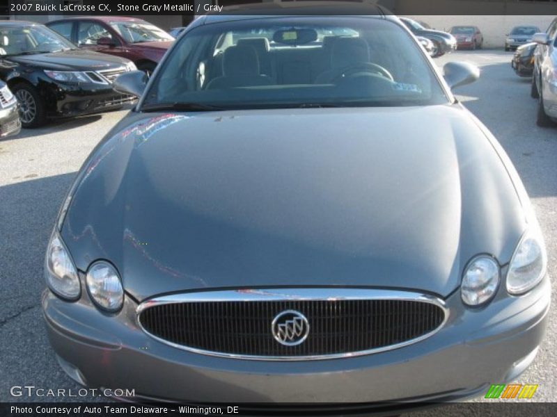 Stone Gray Metallic / Gray 2007 Buick LaCrosse CX