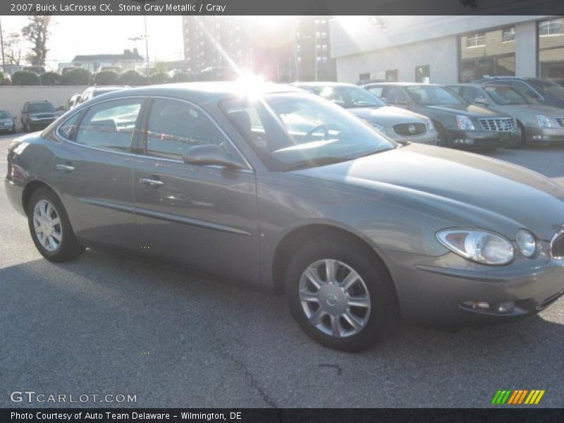 Stone Gray Metallic / Gray 2007 Buick LaCrosse CX