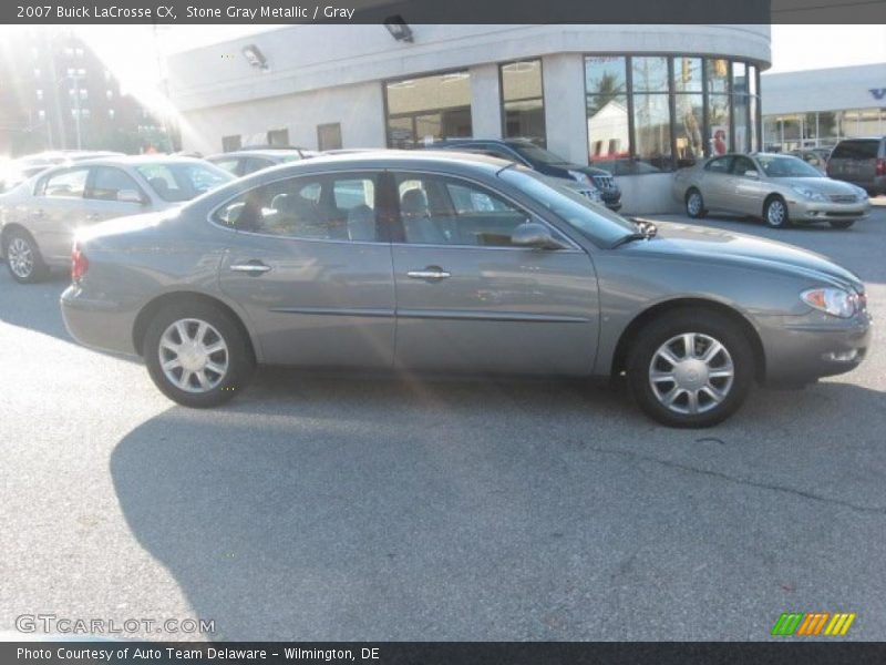 Stone Gray Metallic / Gray 2007 Buick LaCrosse CX