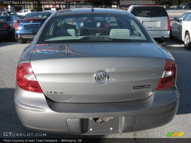 Stone Gray Metallic / Gray 2007 Buick LaCrosse CX