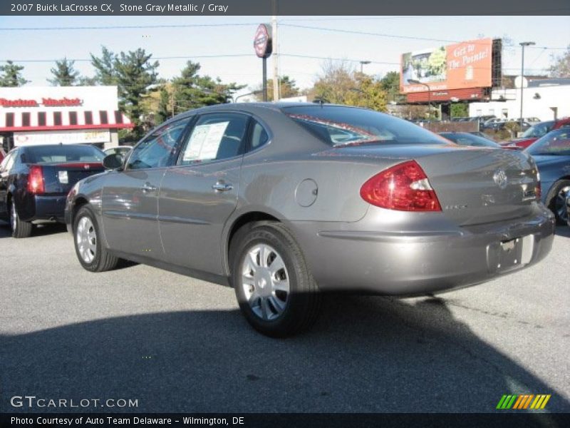 Stone Gray Metallic / Gray 2007 Buick LaCrosse CX