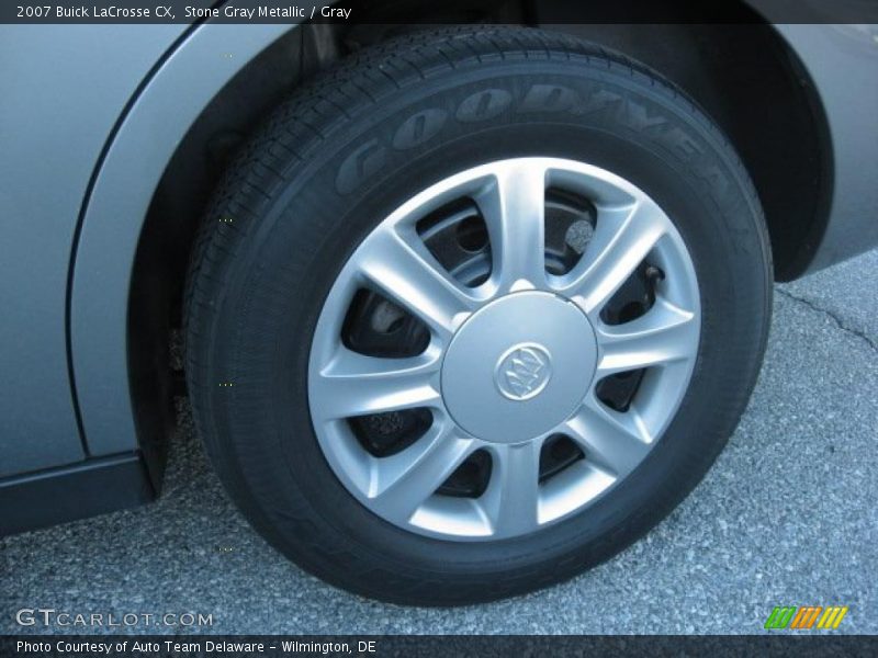 Stone Gray Metallic / Gray 2007 Buick LaCrosse CX