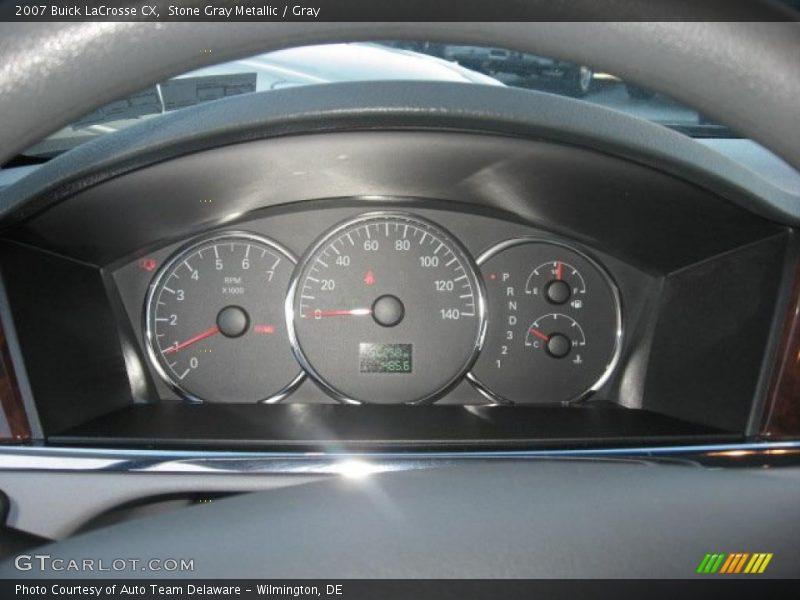Stone Gray Metallic / Gray 2007 Buick LaCrosse CX