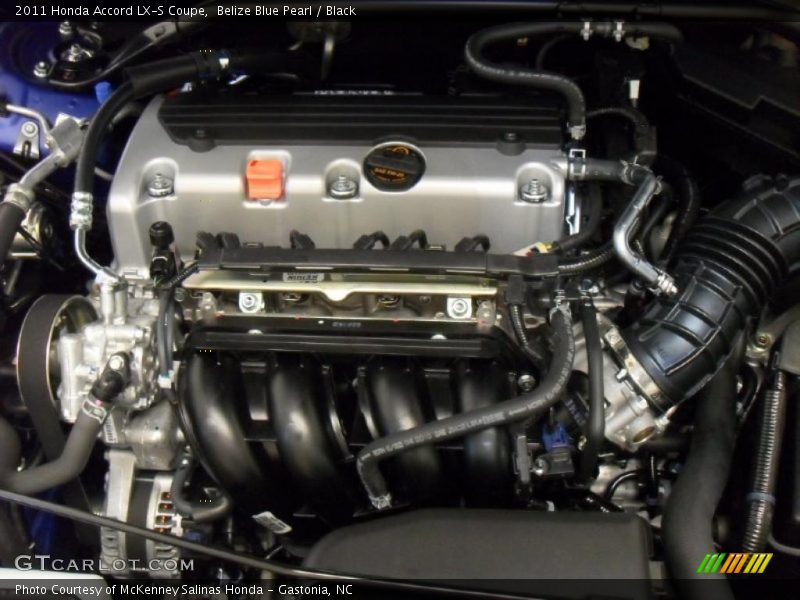  2011 Accord LX-S Coupe Engine - 2.4 Liter DOHC 16-Valve i-VTEC 4 Cylinder
