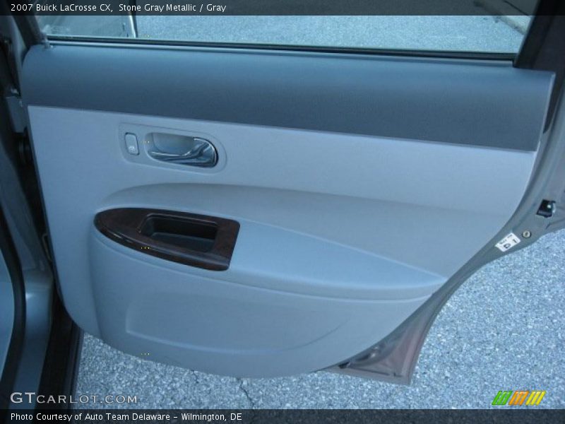 Stone Gray Metallic / Gray 2007 Buick LaCrosse CX