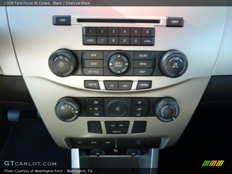Controls of 2008 Focus SE Coupe