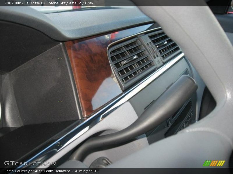 Stone Gray Metallic / Gray 2007 Buick LaCrosse CX