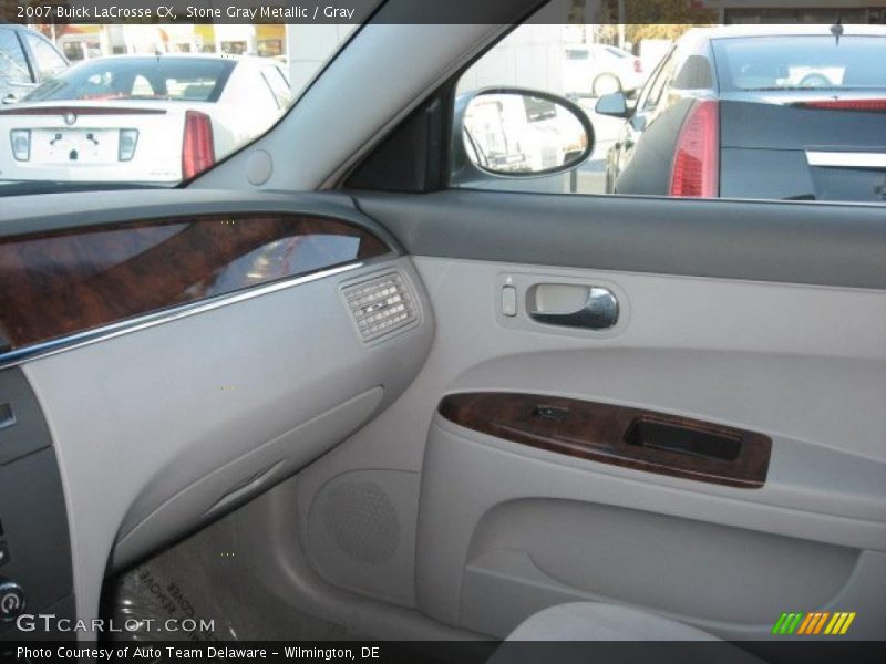 Stone Gray Metallic / Gray 2007 Buick LaCrosse CX