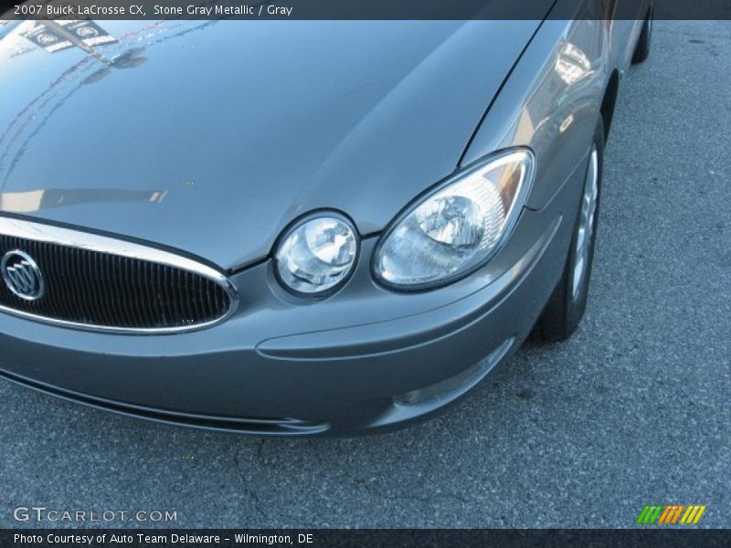 Stone Gray Metallic / Gray 2007 Buick LaCrosse CX