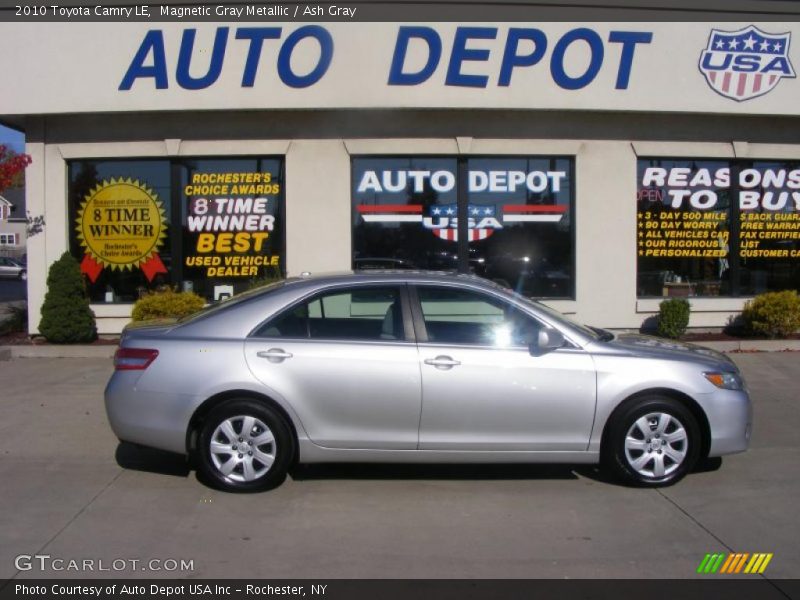 Magnetic Gray Metallic / Ash Gray 2010 Toyota Camry LE
