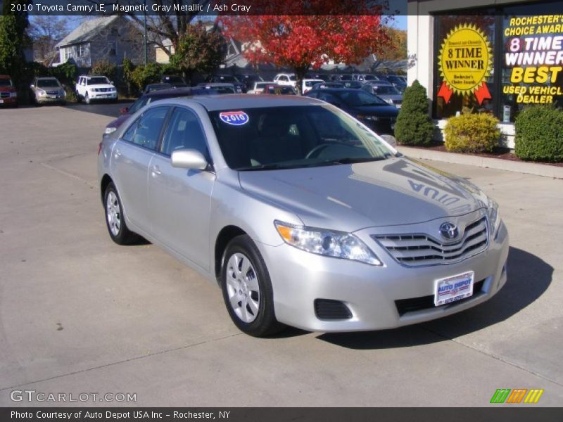 Magnetic Gray Metallic / Ash Gray 2010 Toyota Camry LE