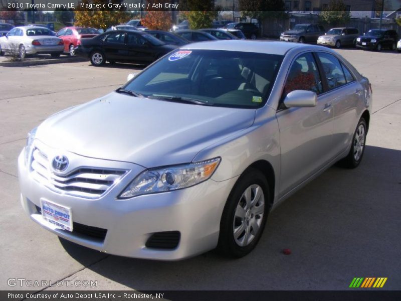 Magnetic Gray Metallic / Ash Gray 2010 Toyota Camry LE