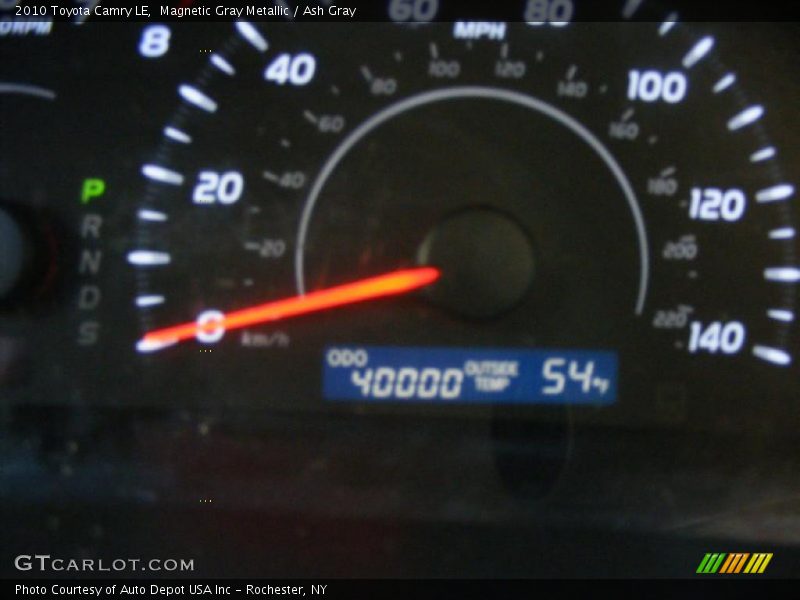Magnetic Gray Metallic / Ash Gray 2010 Toyota Camry LE
