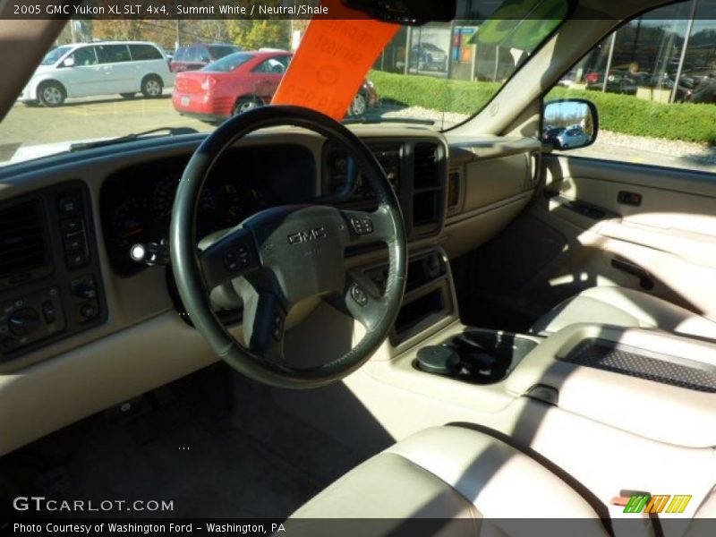 Summit White / Neutral/Shale 2005 GMC Yukon XL SLT 4x4