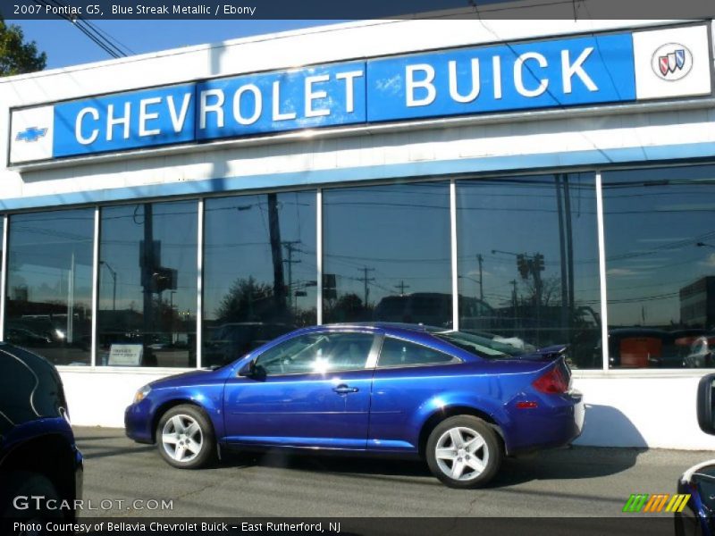 Blue Streak Metallic / Ebony 2007 Pontiac G5