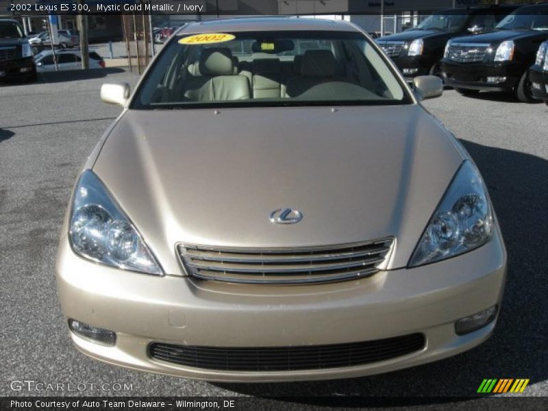 Mystic Gold Metallic / Ivory 2002 Lexus ES 300