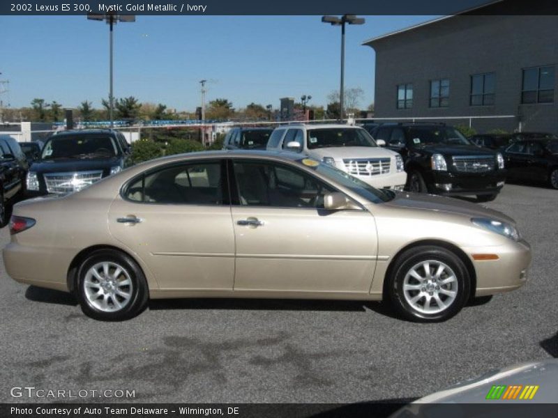 Mystic Gold Metallic / Ivory 2002 Lexus ES 300