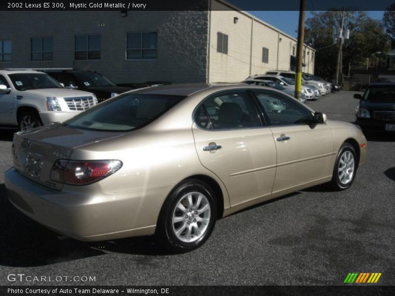 Mystic Gold Metallic / Ivory 2002 Lexus ES 300