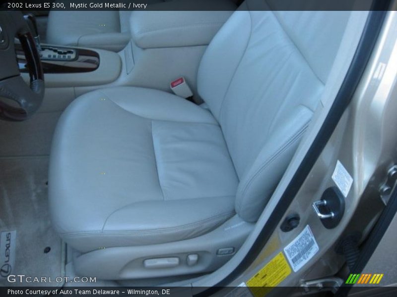 Mystic Gold Metallic / Ivory 2002 Lexus ES 300