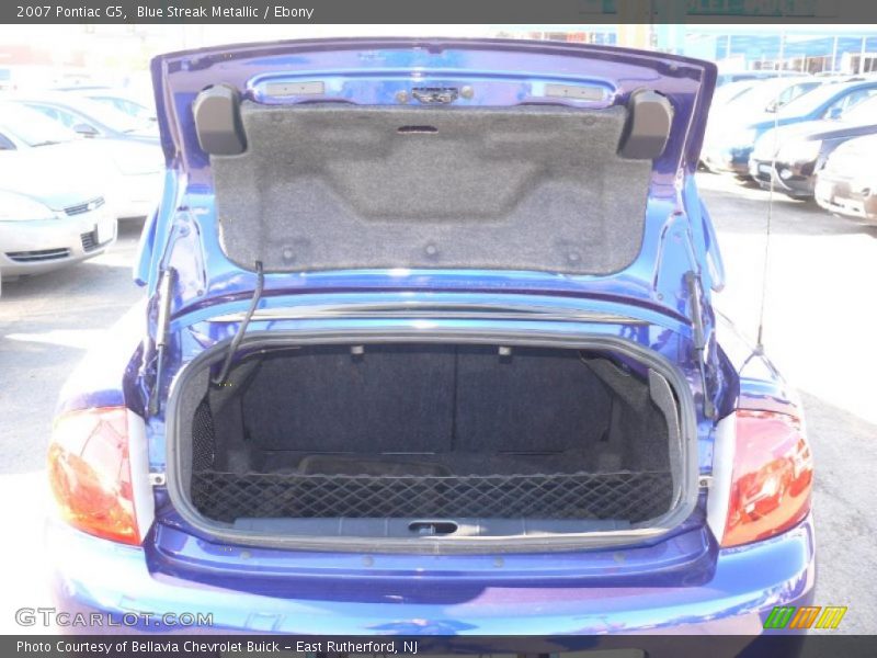 Blue Streak Metallic / Ebony 2007 Pontiac G5