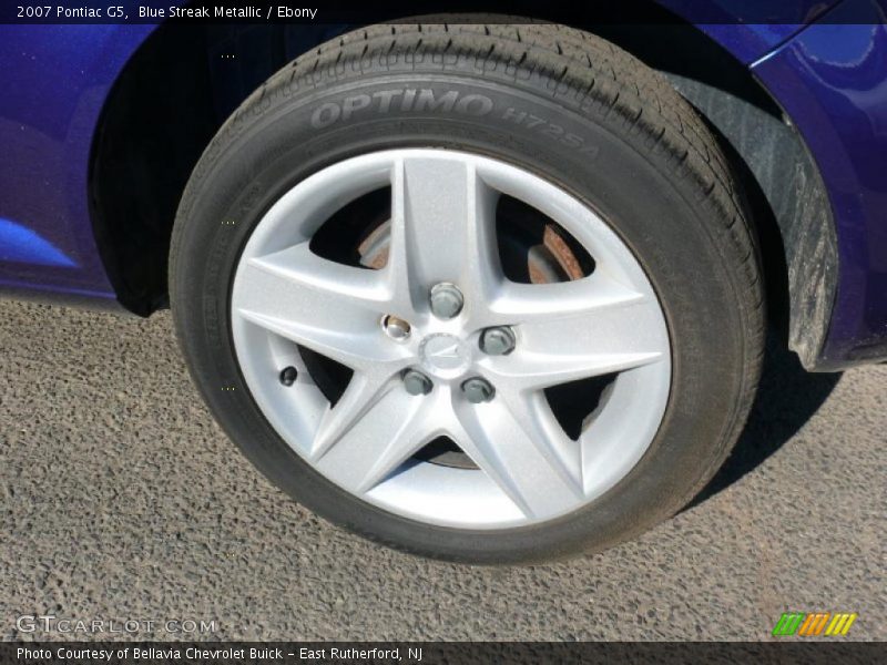 Blue Streak Metallic / Ebony 2007 Pontiac G5