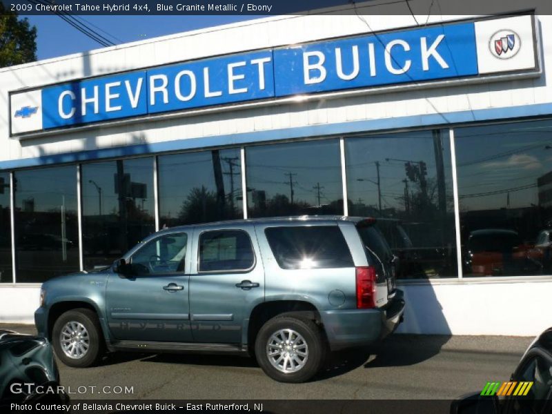 Blue Granite Metallic / Ebony 2009 Chevrolet Tahoe Hybrid 4x4