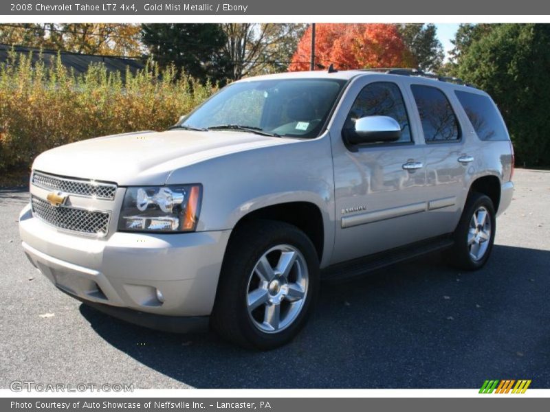 Gold Mist Metallic / Ebony 2008 Chevrolet Tahoe LTZ 4x4