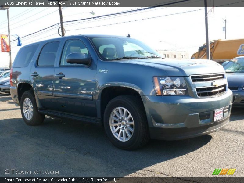 Blue Granite Metallic / Ebony 2009 Chevrolet Tahoe Hybrid 4x4