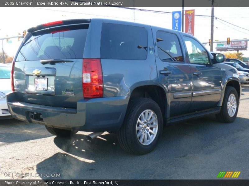 Blue Granite Metallic / Ebony 2009 Chevrolet Tahoe Hybrid 4x4