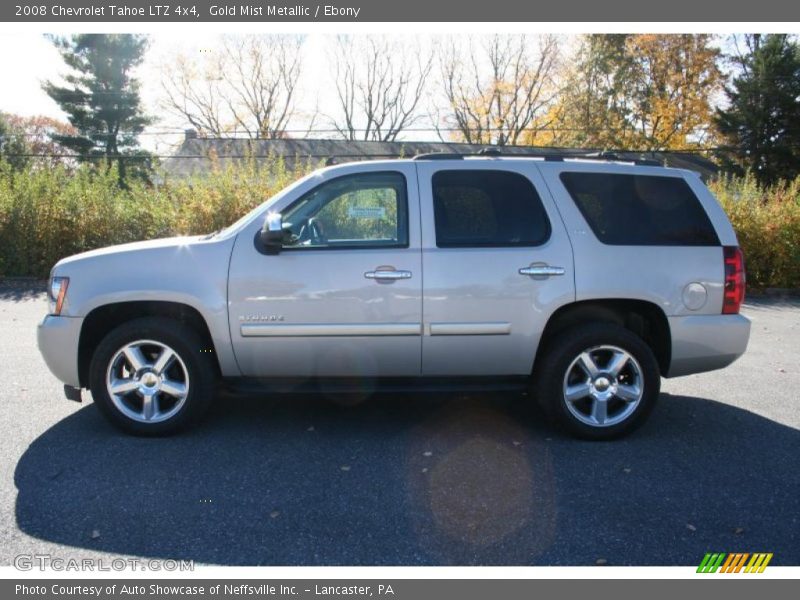 Gold Mist Metallic / Ebony 2008 Chevrolet Tahoe LTZ 4x4